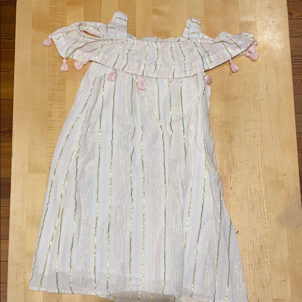 Girls Off the Shoulder Dress